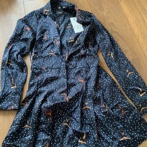ZARA Fall POPLIN DRESS